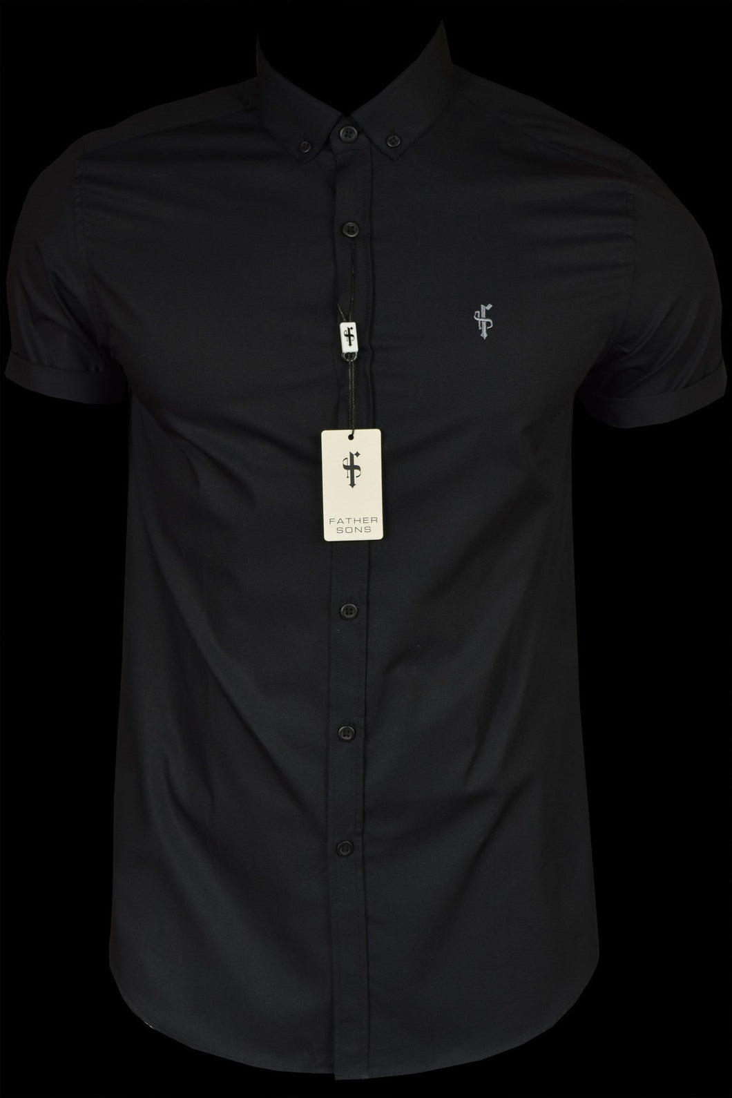 Luxury Sons Classic Black & Grey Short Sleeve - FS085