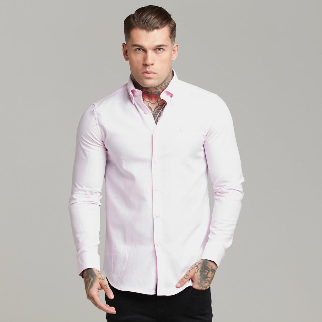 Luxury Sons Classic Pink Royal Oxford Luxe Button Down - FS609